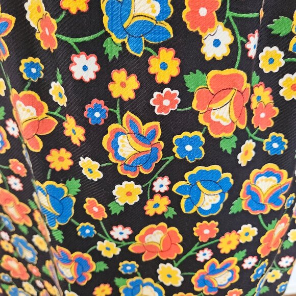 Vintage 70's Bobbie Brooks Mod Shirt and Maxi Skirt Set  S-2/4 - Picture 8 of 12